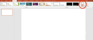 Slide Size Button
